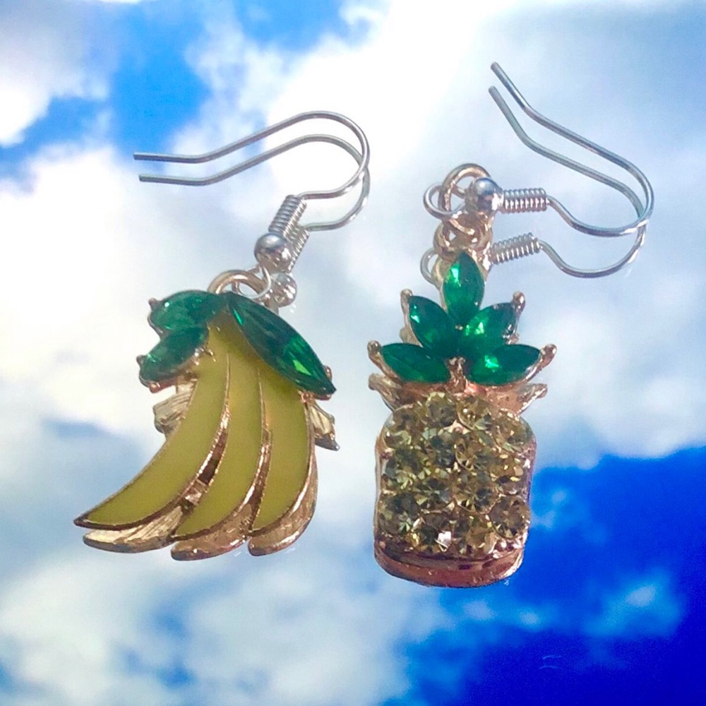 Fruit Earrings 2 Pair for 12$